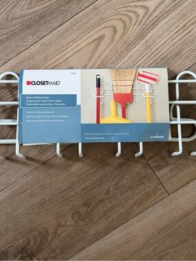 New ClosetMaid Hanging Broom Organizer